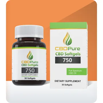 CBDPure CBD Softgels 750